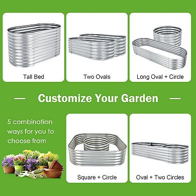 Raised Garden Bed With Open Base