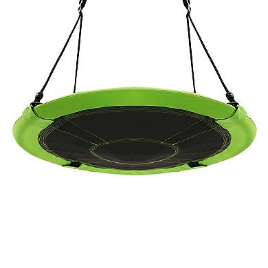 40 Inch Flying Saucer Tree Swing Indoor Outdoor Play Set
