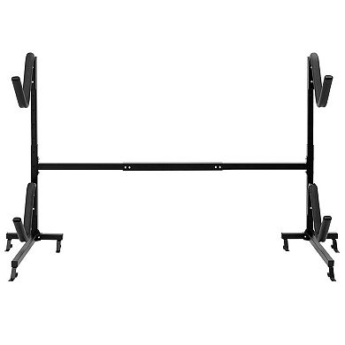 Freestanding Height Adjustable Dual Kayak Storage Rack