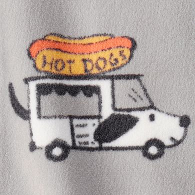 Toddler Boys Carter's Food Truck Dream Plush Snug Fit One-Piece Pajama