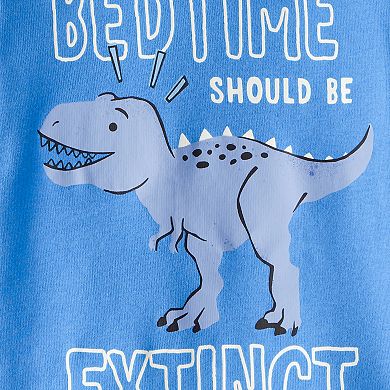 Baby & Toddler Boy Carter's 4-pc. Dinosaur Print Pajama Top & Pajama Bottoms Set