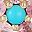 Rhodolite Turquoise