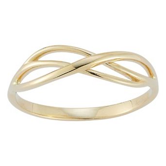 LUMINOR GOLD 14k Gold Wave Ring