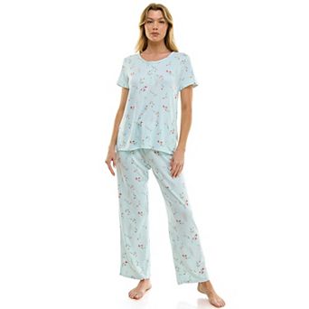 Women's Croft & Barrow® Pajama Top & Pajama Pants Set