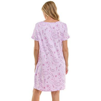 Women's Croft & Barrow® Cozy Luxe Pajama Sleepshirt