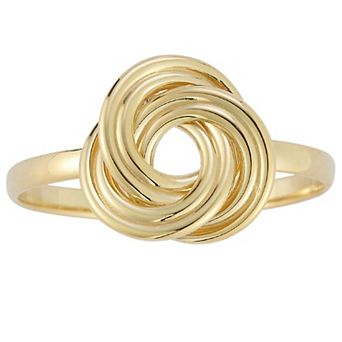 LUMINOR GOLD 14k Gold Love Knot Ring
