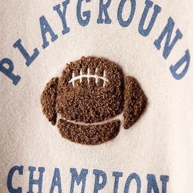 Baby Boy Carter's Football Long-Sleeve Tee & Pant Set