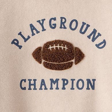 Baby Boy Carter's Football Long-Sleeve Tee & Pant Set