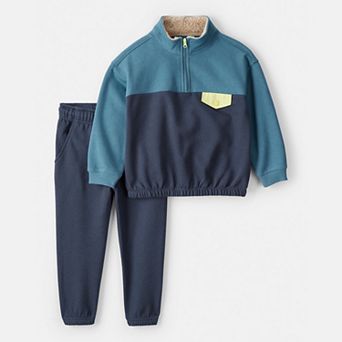 Toddler Boy Carter’s 2 pc Colorblock Pullover & Joggers Set