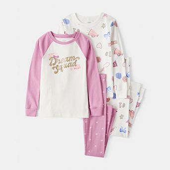 Girls 4-14 Carter's 4 pc Pajama Set