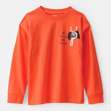Boys Carter's Halloween Video Game Long-Sleeve Graphic Tee