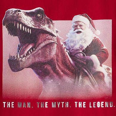 Boys 4-14 Carter's Santa & Dinosaur Graphic T-Shirt