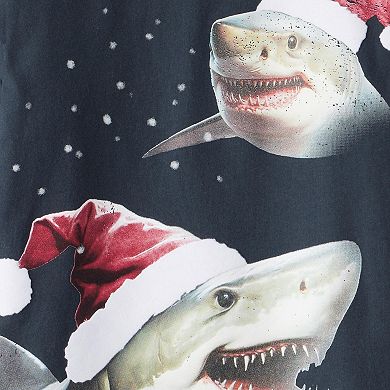 Boys 4-14 Carter's Santa Shark Graphic T-Shirt