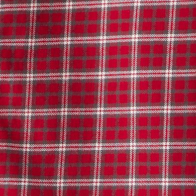 Boys 4-14 Carter's Plaid Cotton Long-Sleeve Button-Down Shirt