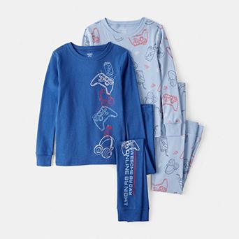 Boys 4-14 Carter's 4 pc Pajama Top & Pajama Bottoms Set