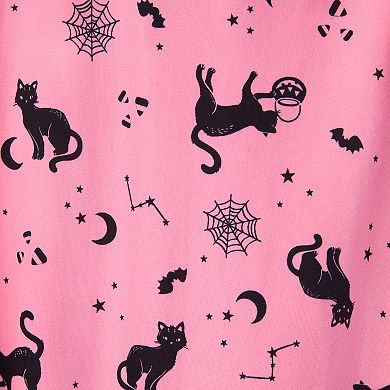 Girls 4-12 Cuddl Duds® 2-pc. Halloween Pajama Top & Pajama Bottoms Set