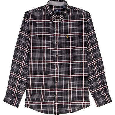 Men's IZOD Long Sleeve Flannel Button-Down Shirt