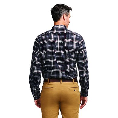 Men's IZOD Long Sleeve Flannel Button-Down Shirt