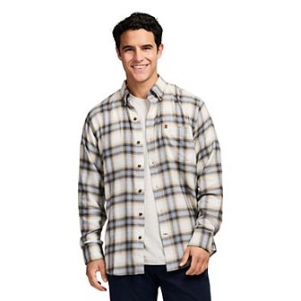 Men's IZOD Flannel Long Sleeve Button-Down Shirt