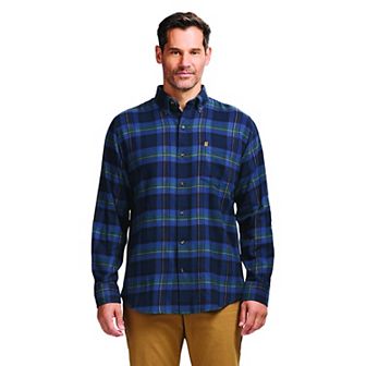 Men's IZOD Flannel Long Sleeve Button-Down Shirt