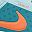 Glacier Blue Orange