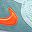 Glacier Blue Orange