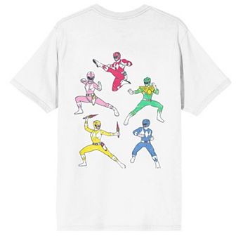 Men's Power Rangers Action Graphic Tee