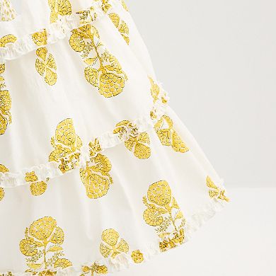Women's MNK Tiered Maxi Skirt