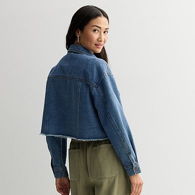 Women's MNK Embroidered Denim Jacket