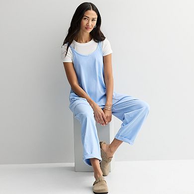 Women's MNK Sleeveless Knit Lounge Jumpsuit