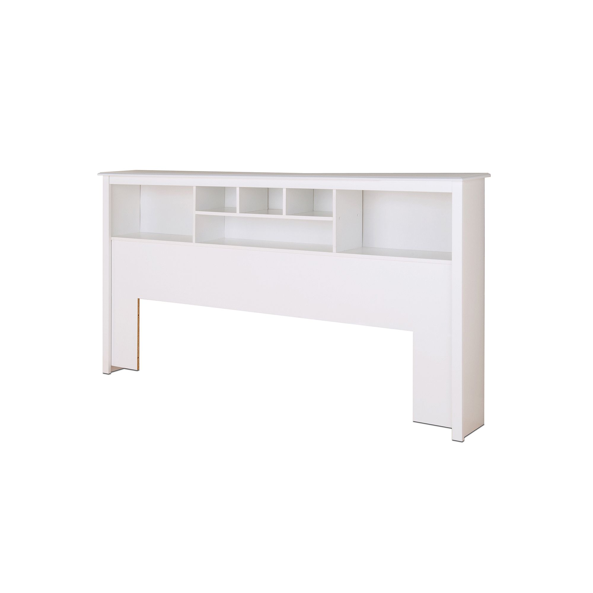 Prepac King Bookcase Headboard, White