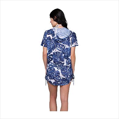 Women's Portocruz Short Sleeve Zip Hoodie Swim Cover Up