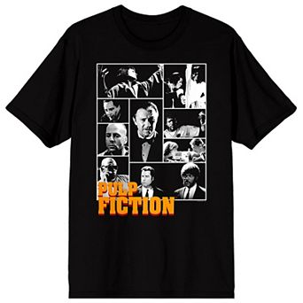 Men's Pulp Fiction Characters Graphic Tee