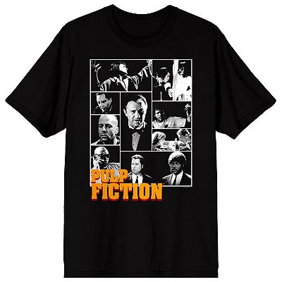 Men's Pulp Fiction Characters Graphic Tee