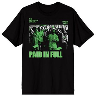 Men's Paid In Full Green Graphic Tee