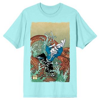 Men's Usagi Yojimbo Samurai Rabbit Graphic Tee