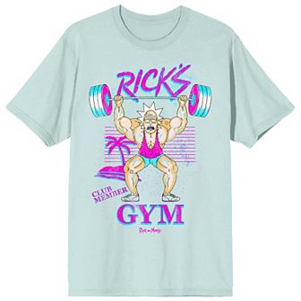 Men's Rick & Morty Ricks Gym Graphic Tee