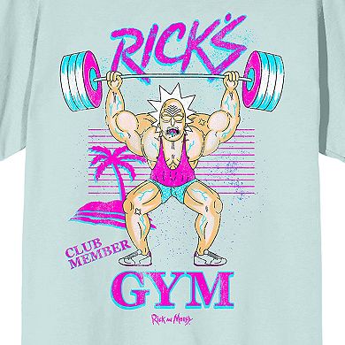 Men's Rick & Morty Ricks Gym Graphic Tee