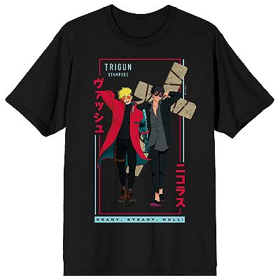 【XXL/2XL】TRIGUN STAMPEDE くじ Tシャツ ヴァッシュ 黒 7480662?wid=400&hei=400&