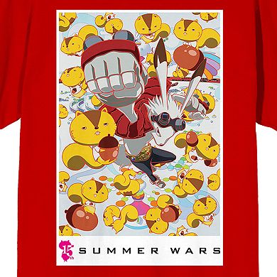 Men's Summer Wars 15th Anniversary Graphic Tee