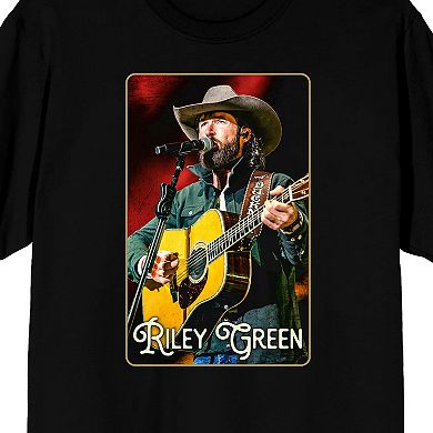 Men's Riley Green Concert Photo Graphic Tee