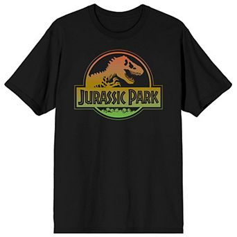 Men's Jurassic Park Gradient Logo Graphic Tee