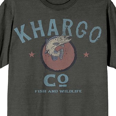 Men's Khargo Fish And Wildlife Graphic Tee