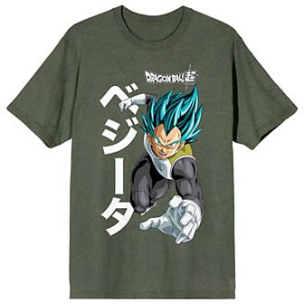Men's Dragon Ball Z Vegeta Graphic Tee