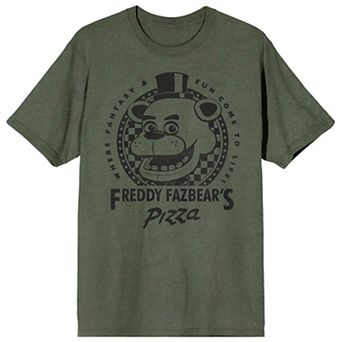 Men's Five Nights At Freddy's Freddy Fazbear's Pizza Shop Graphic Tee
