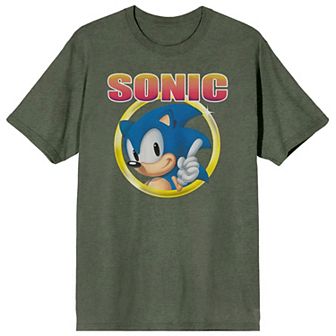 Men's Sonic Hedgehog Graphic Tee