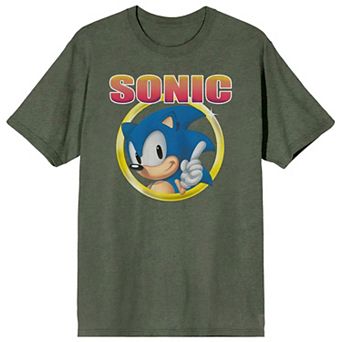 Men's Sonic Hedgehog Graphic Tee
