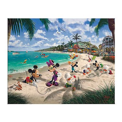 Disney's Mickey Mouse & Friends Thomas Kinkade Mickey & Minnie