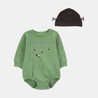Baby Carter's 2 pc Halloween Frankenstein Outfit Set