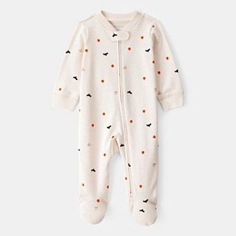 Baby Carter's 2-Way Zip Cotton Sleep & Play Pajamas